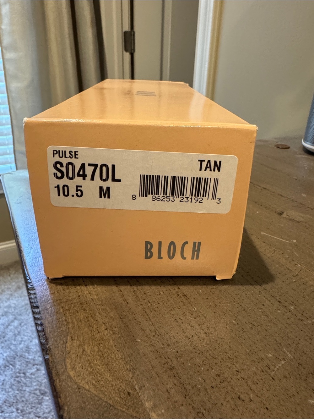 NWT Bloch tan Pulse Jazz Shoes